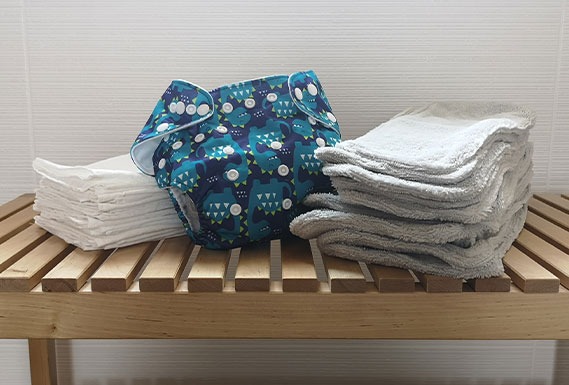 DIY inserts and liners for reusable nappies